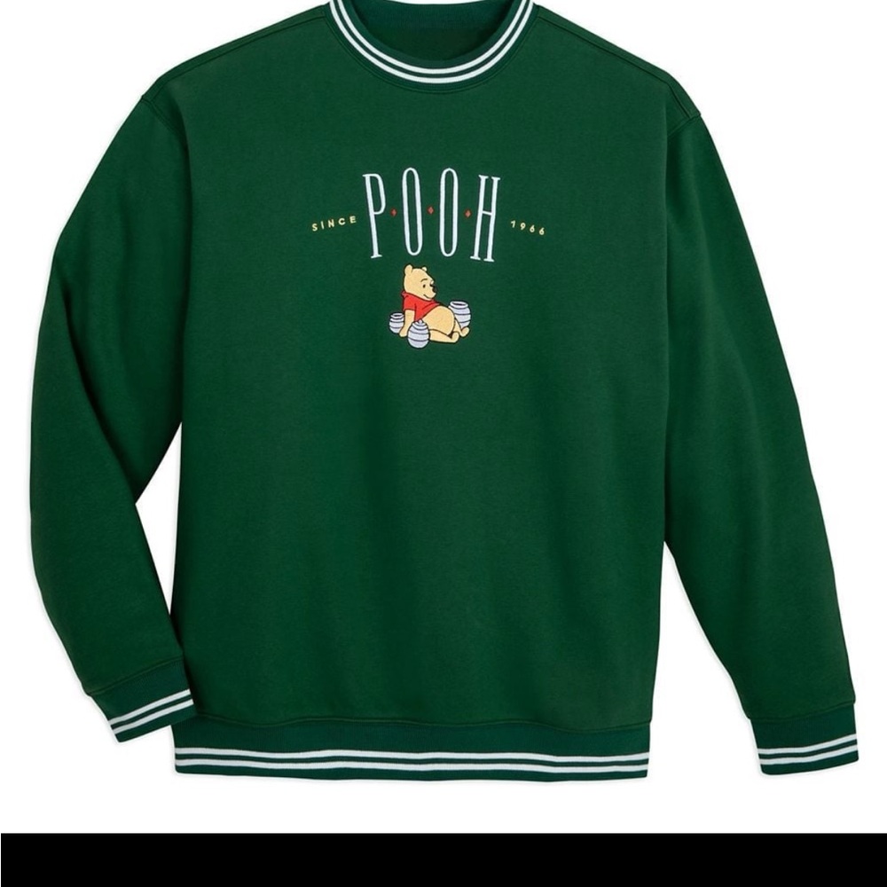 Winnie the Pooh sweatshirt green